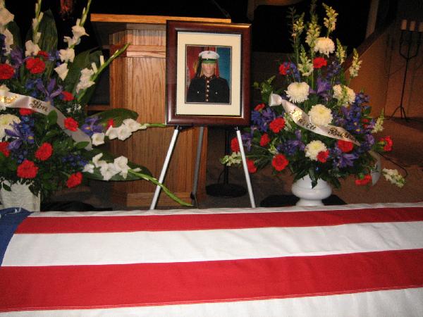 Photo and Casket...