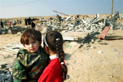 Palestinian children...