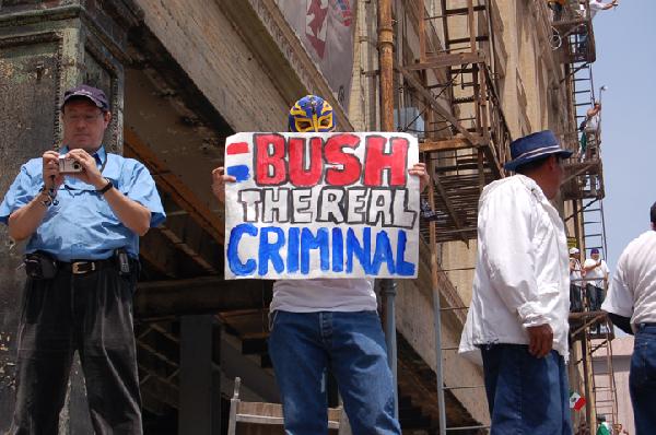 bush, the real crimi...