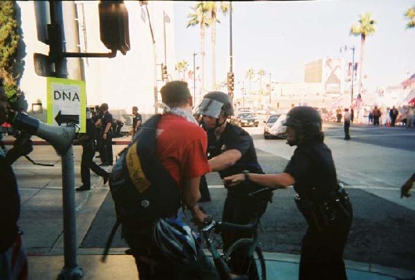 police beating...