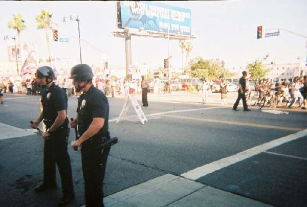 police beating...