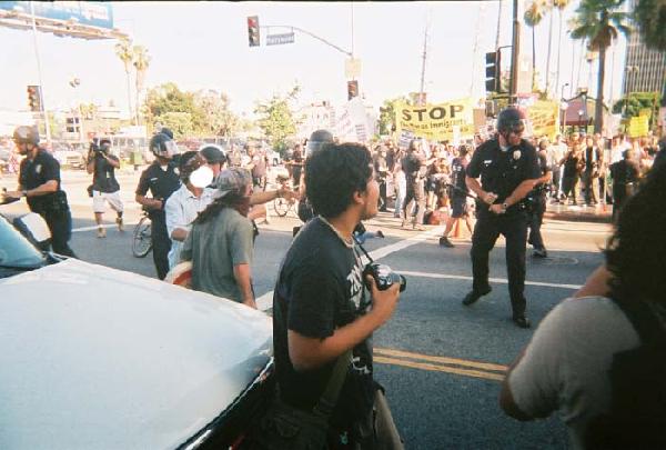 police beating...
