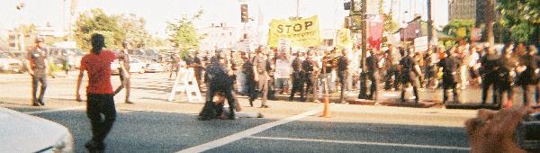 police beating...