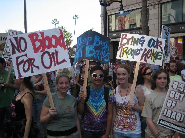 No Blood For Oil...