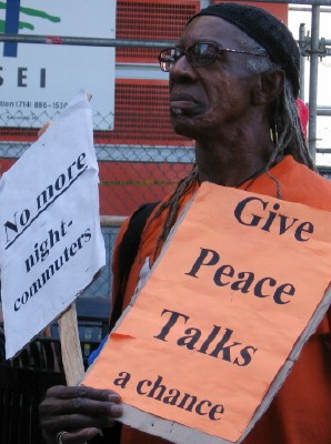 peace talks...