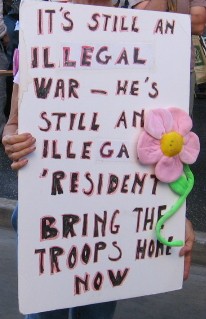 illegal war...