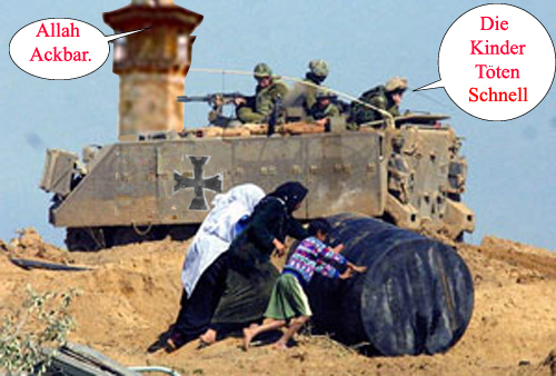 Blitzkrieg in Gaza...