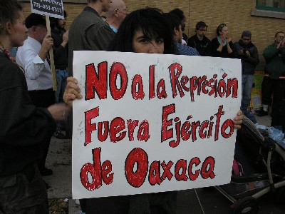 'No to the repressio...