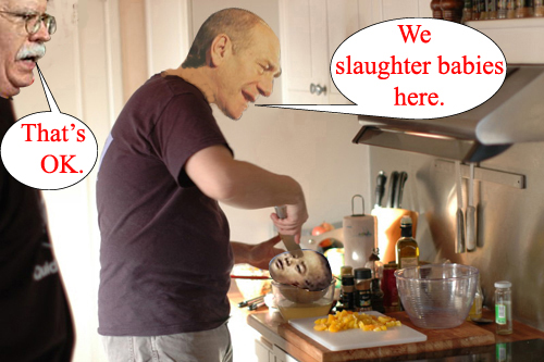 Slaughter babies...