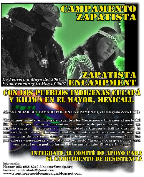 Campamento Zapatista...