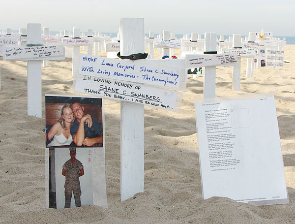 Memorial for Marine ...