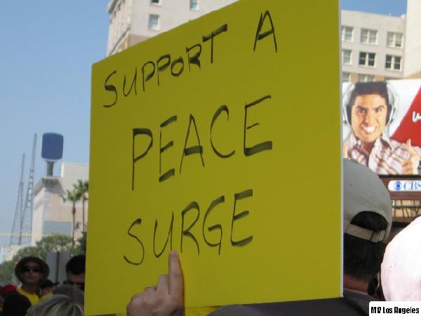 Peace Surge...