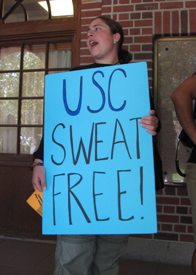 usc sweat free!...