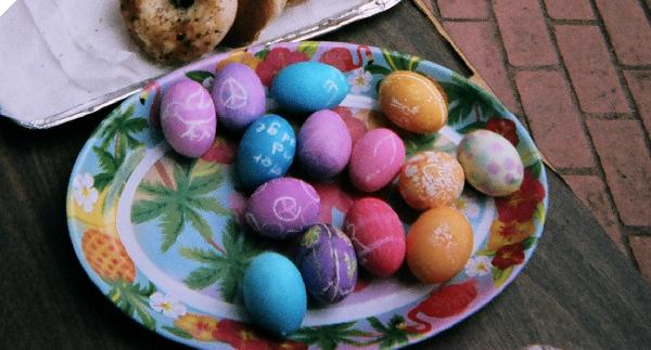 Peace Easter eggs...