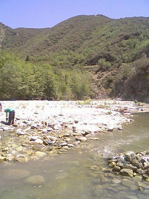 San Gabriel River...