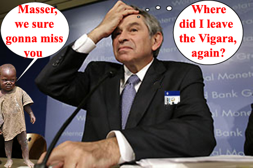 Wolfowitz to be sack...