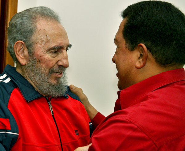Se reúnen Fidel y C...
