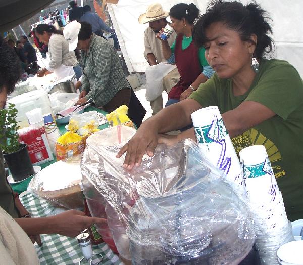 today's tianguis wit...