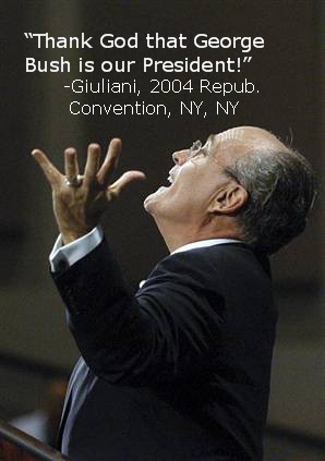 Protest Giuliani's G...