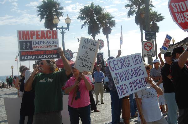 Protesters gather at...