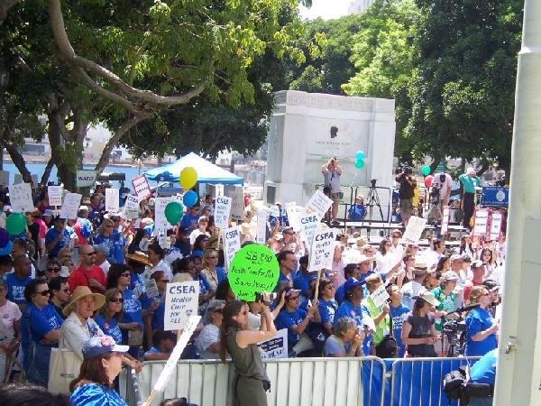 Health Care Rally...