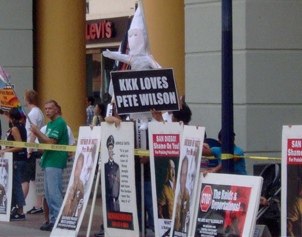 Protest Against Pete...