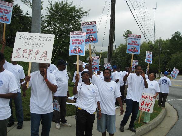 Labor Support Rally ...