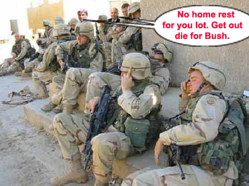 Bush orders troops t...