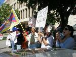 Tibetan Protest in L...