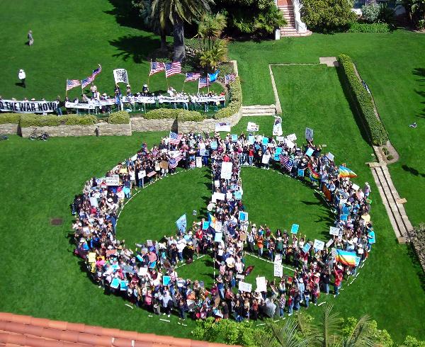 Anti-War March in Sa...