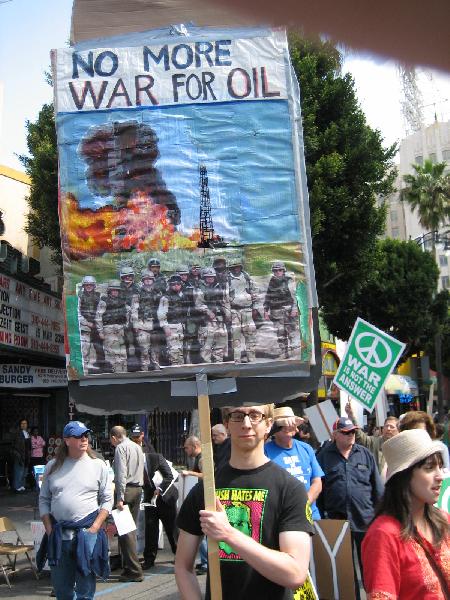 No More War For Oil...
