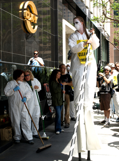 Haz Mat on Stilts...