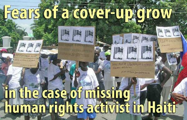 Fears of a cover-up ...