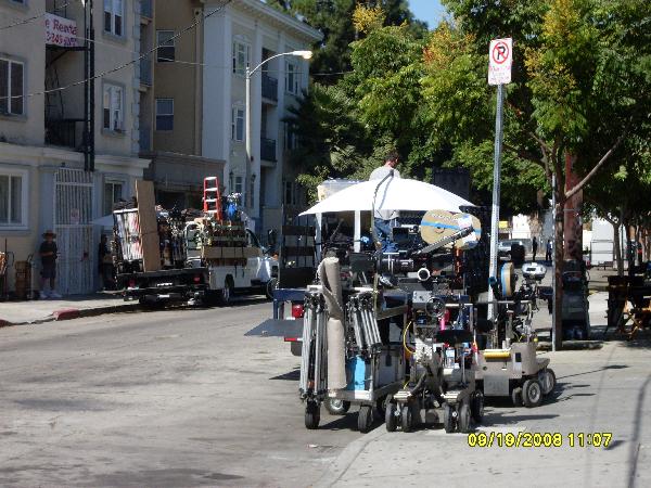 CBS equipo de filmac...