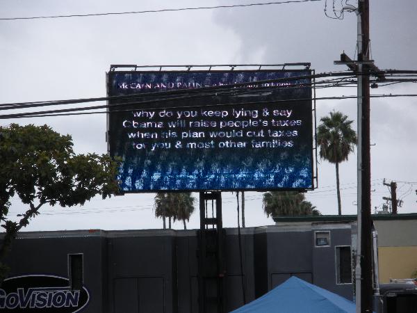Digital billboard...