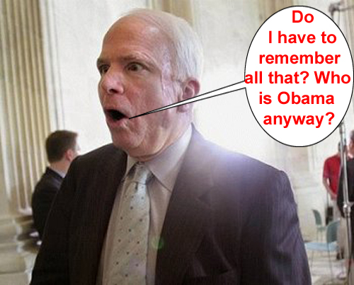 McCain's instruction...