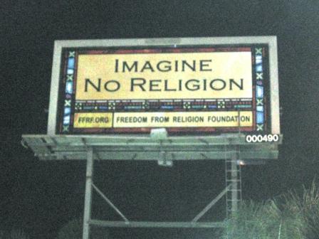 Imagine No Religion ...