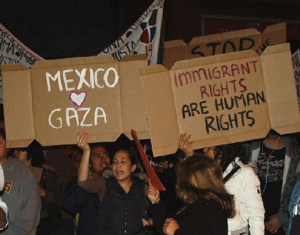 “Mexico loves Gaza...