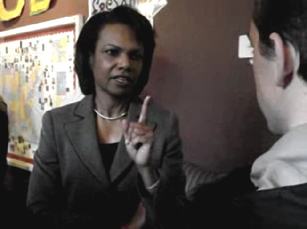 Condoleezza Rice wit...
