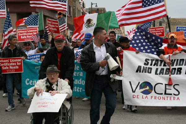 Immigrants Marched F...