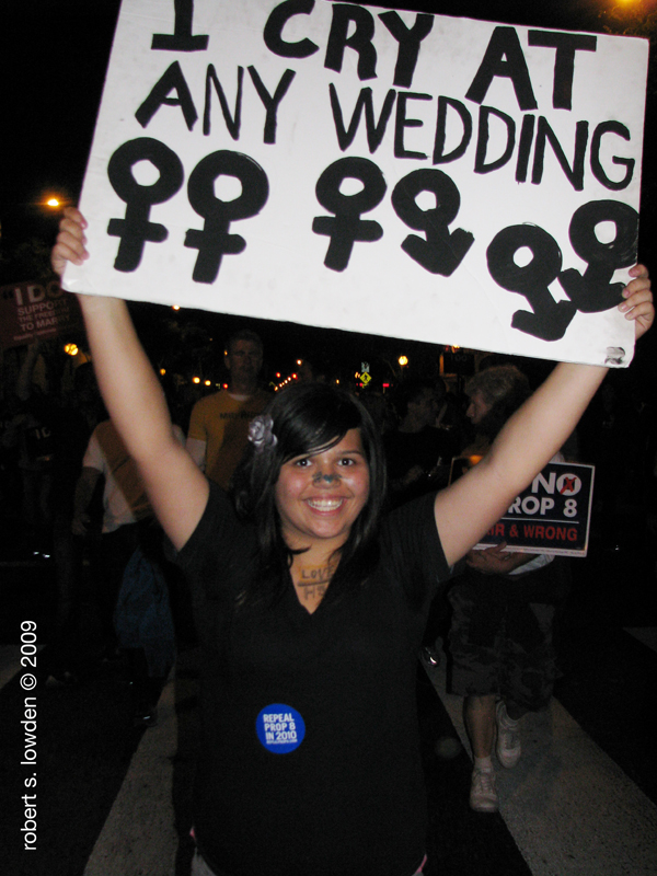 Marriage Protester...