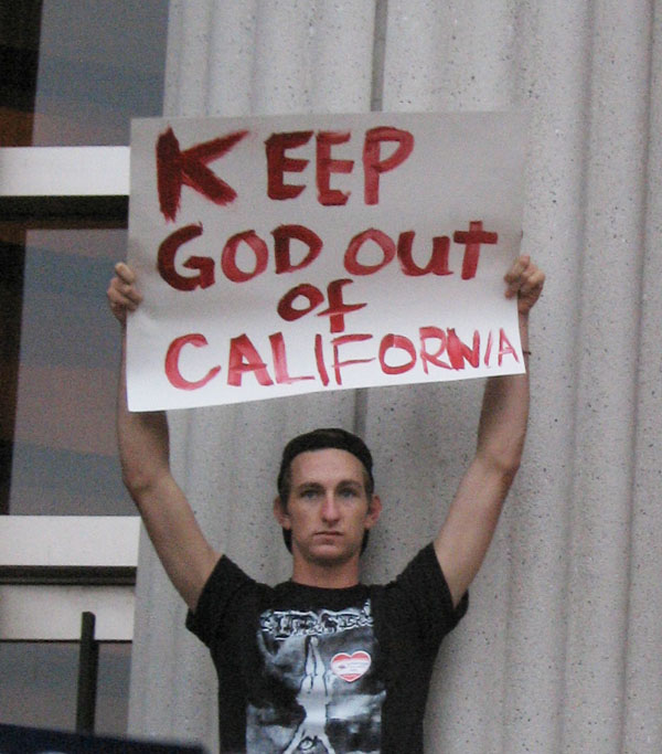 Keep God Out...
