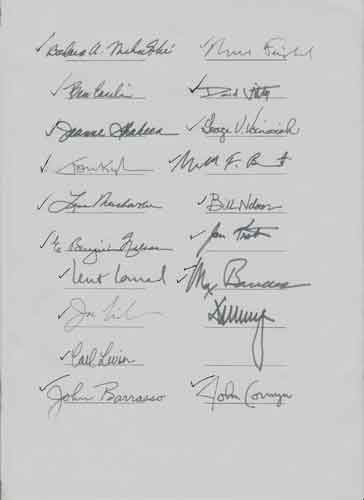 Signatures 1...