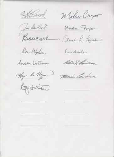 Signatures 4...