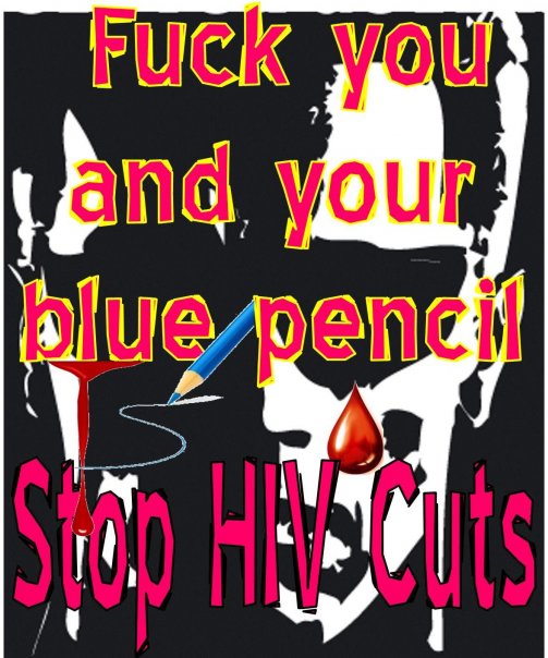 blue pencil...