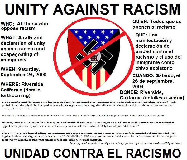 Unity Against Racism...
