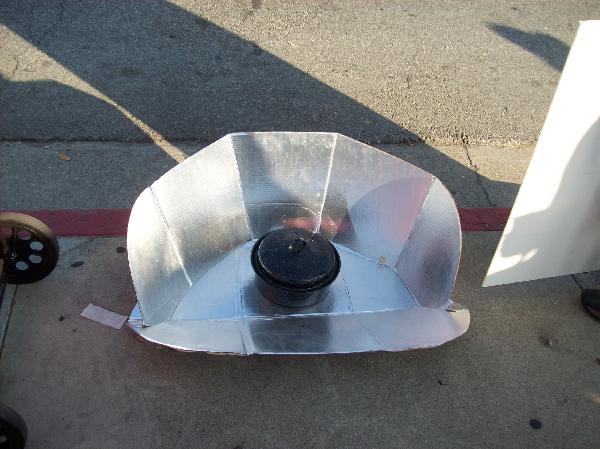 Solar cooker...