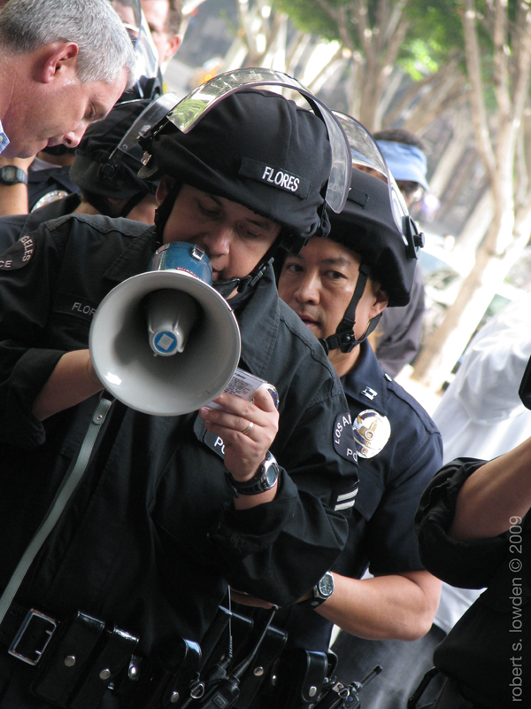 LAPD issuing warning...