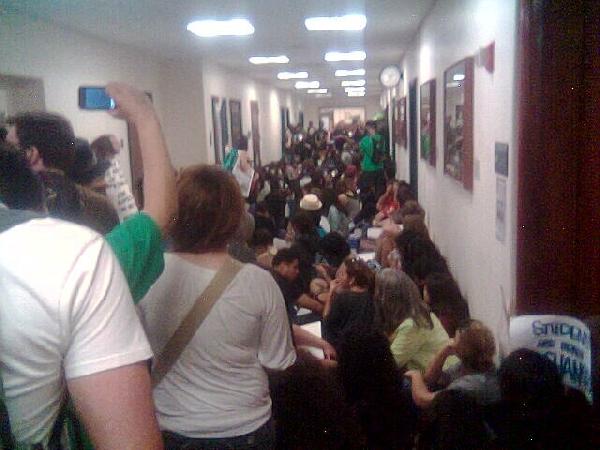 UCLA Students Sit-In...