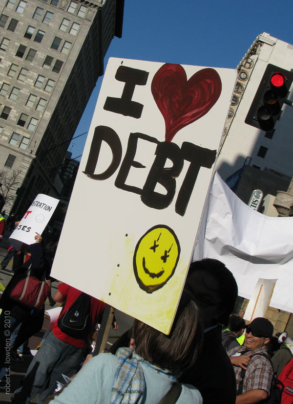 Debt Love/ March 4th...